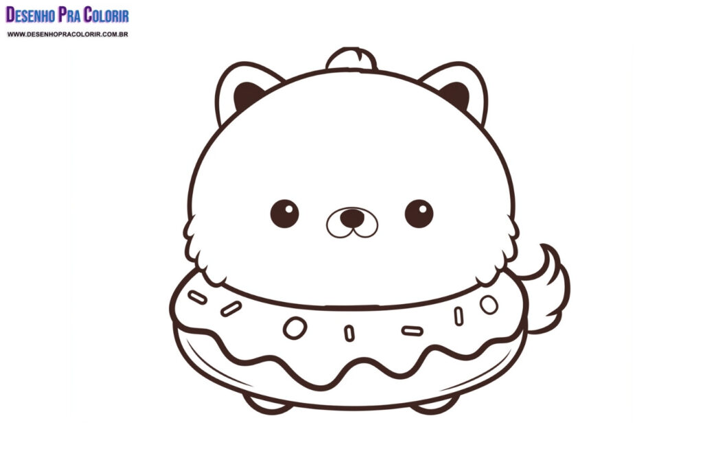 desenhos fofos de unicórnios para colorir passo a passo