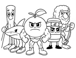 pôsteres para colorir