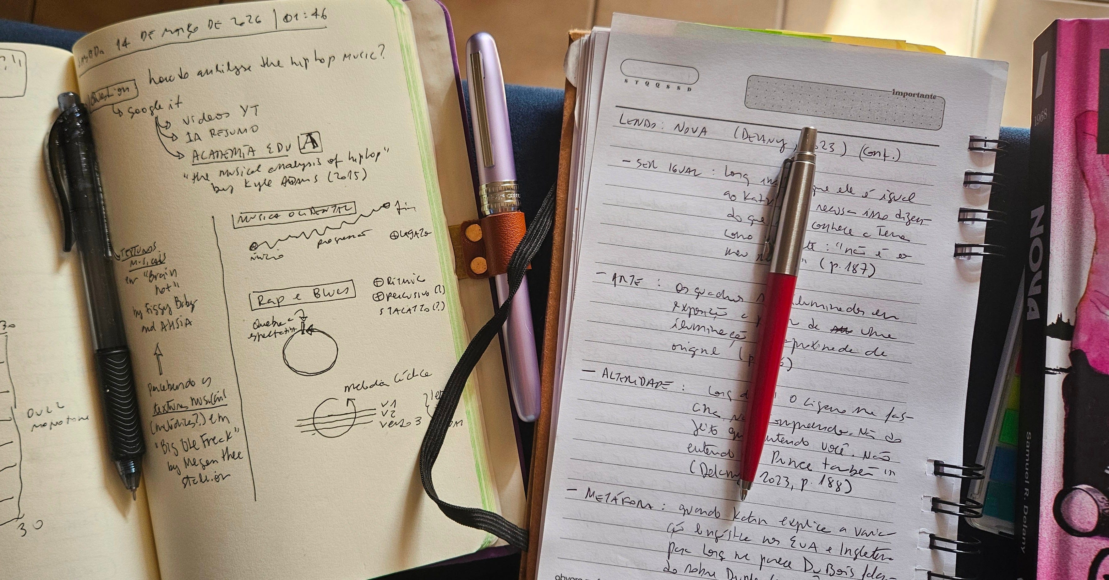 doodles vs lettering: qual escolher para seu caderno