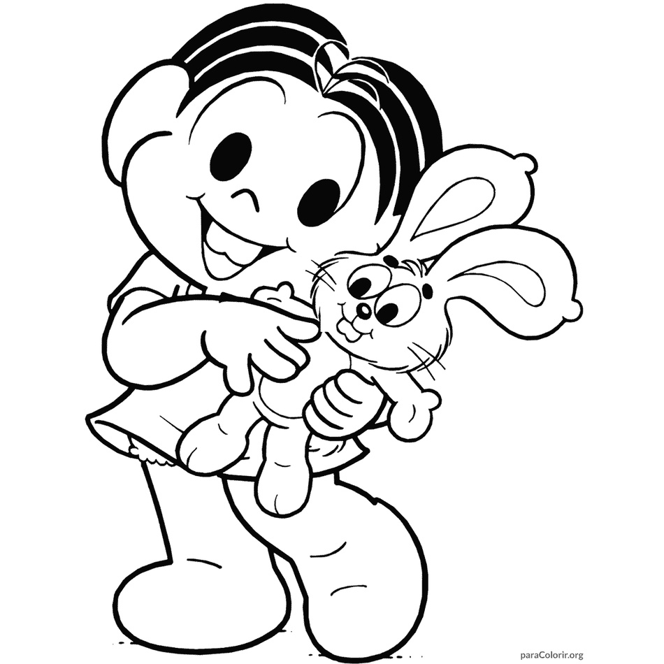 desenhos de personagens para colorir A4