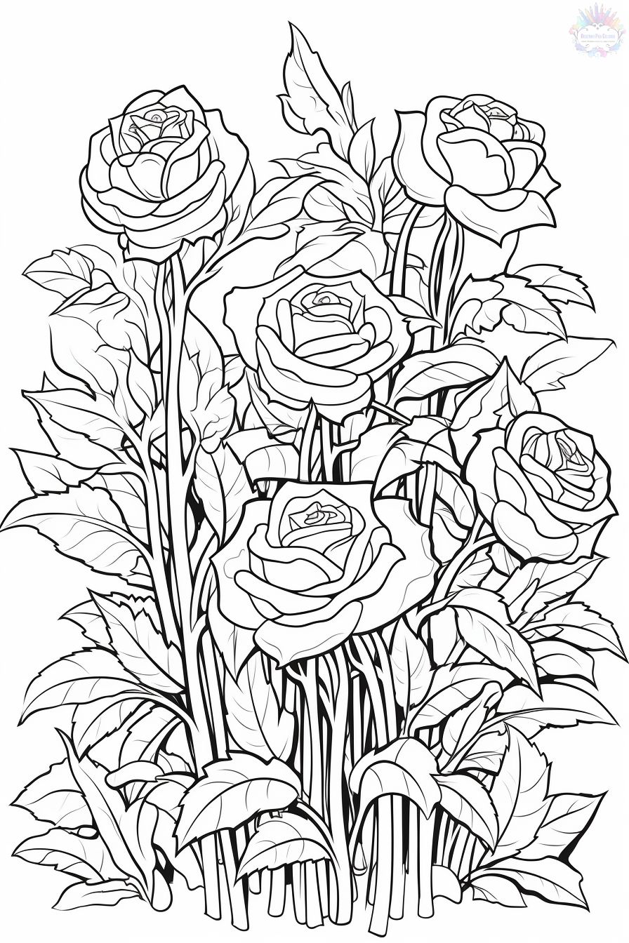 flores para colorir para adultos