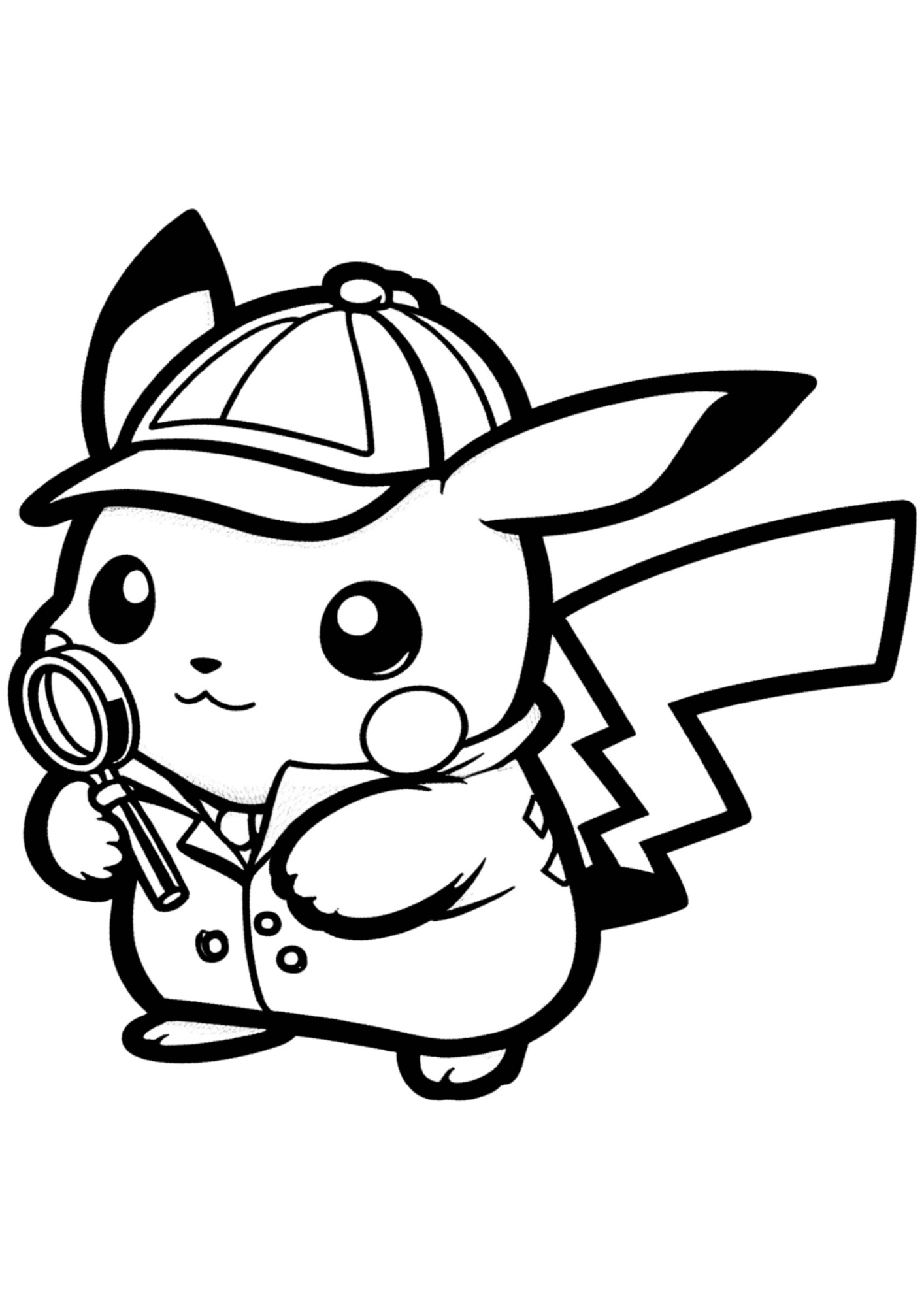 desenhos do pikachu para imprimir grátis