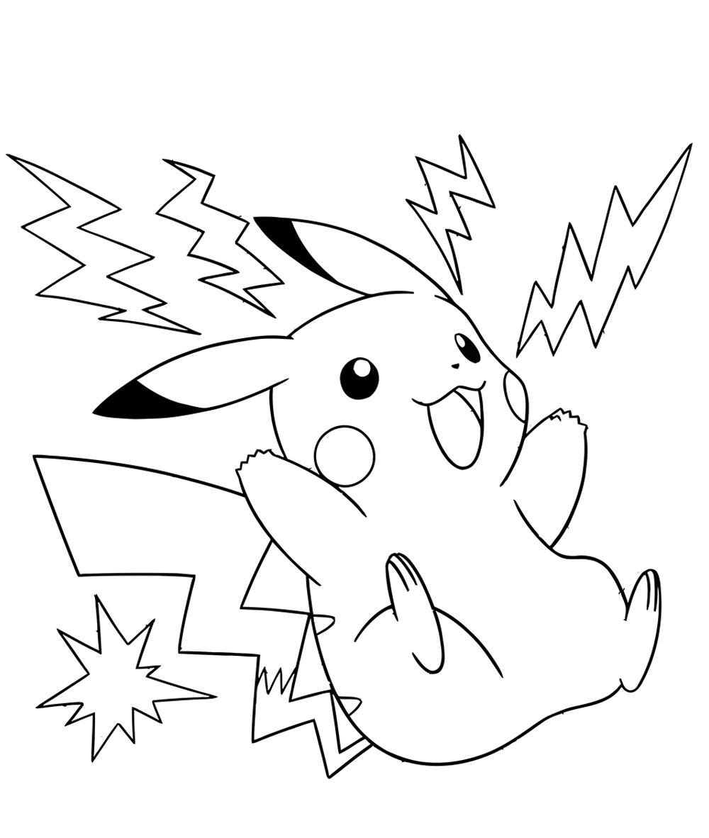 desenhos de pokémon para colorir