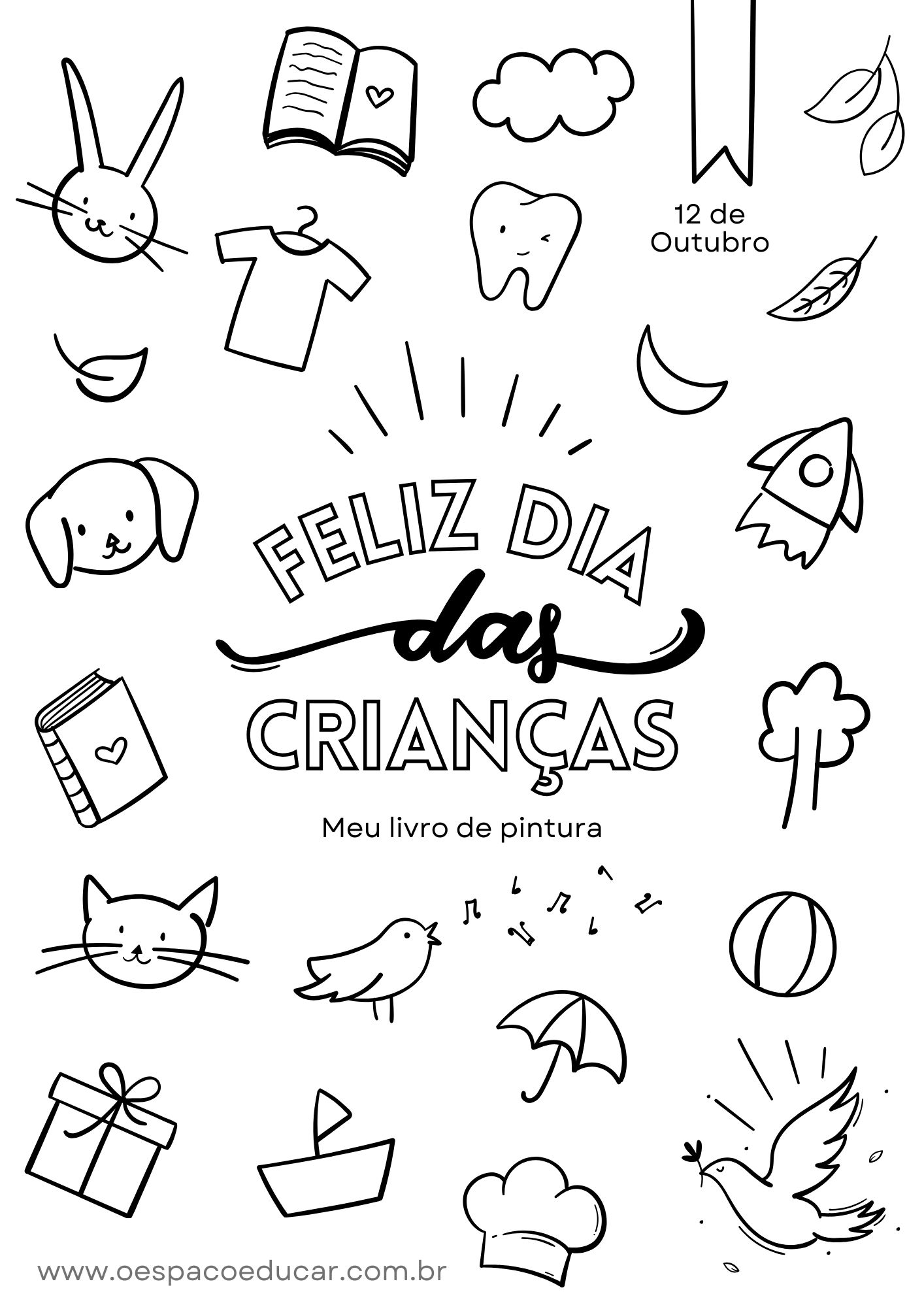 desenhos de unicórnios para colorir com glitter