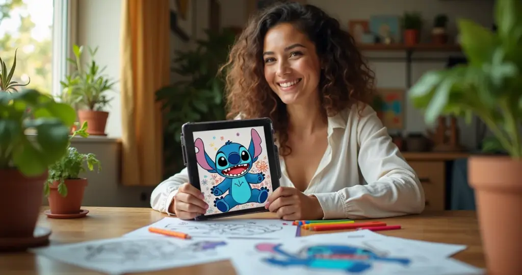 23 Ideias de Desenhos para Colorir Stitch que Vão Encantar a Criançada