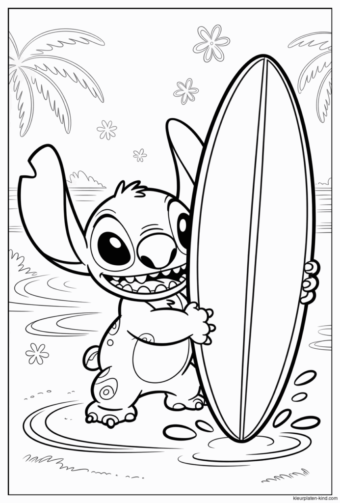 melhores desenhos do stitch para imprimir