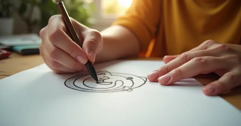 Desenhos para desenhar fácil e bonito: como um círculo vira um gato em 5 minutos Desenhos para desenhar fácil e bonito: como um círculo vira um gato em 5 minutos