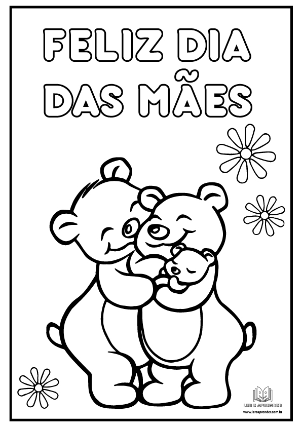 desenhos para colorir dia das mães