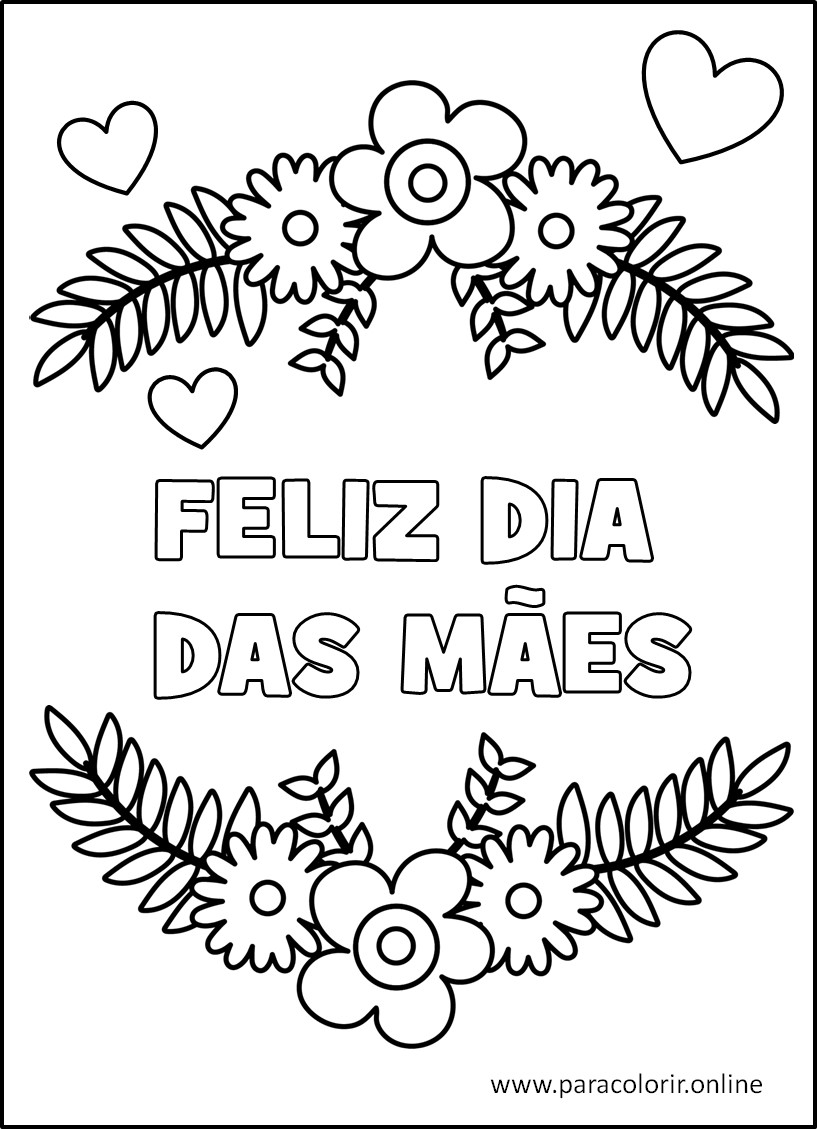 desenho de mãe e filho(a)