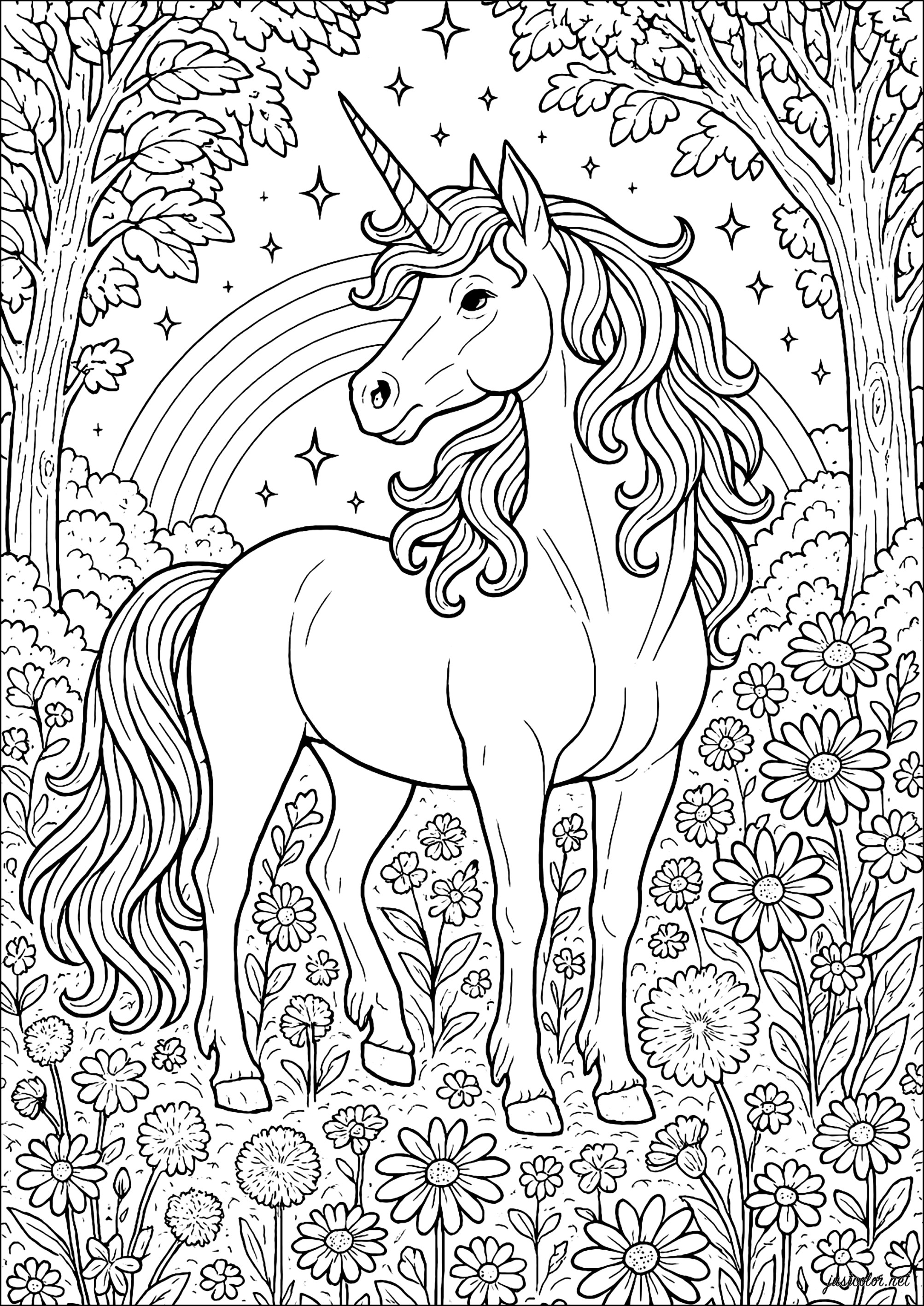 desenhos de unicórnio para festa infantil