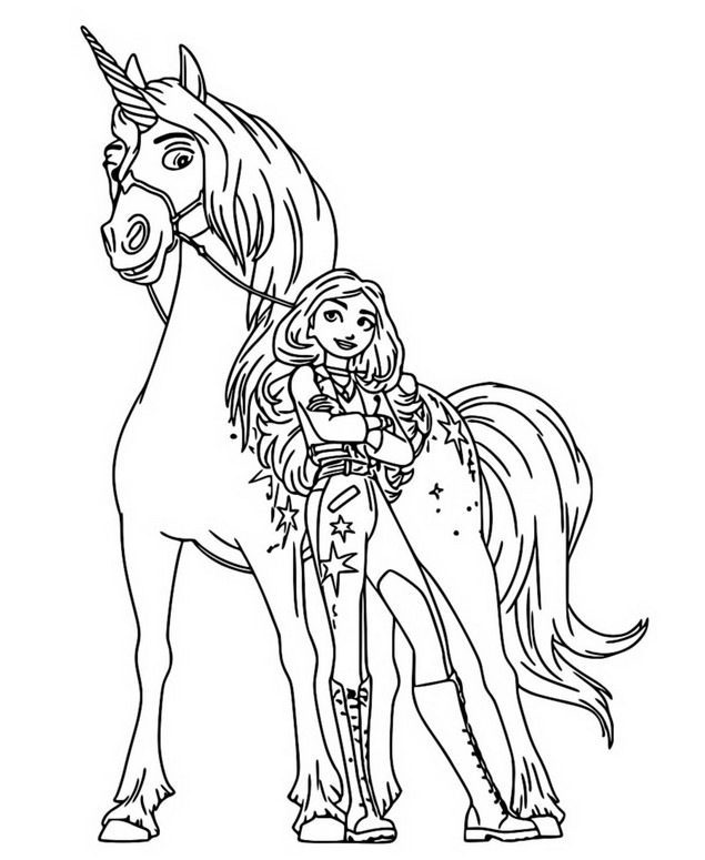 desenhos de unicórnio fofos para colorir