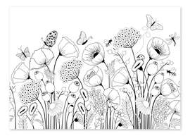 desenhos grandes para pintar vs desenhos pequenos