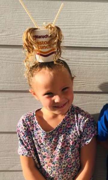 ideias de cabelo maluco para meninas