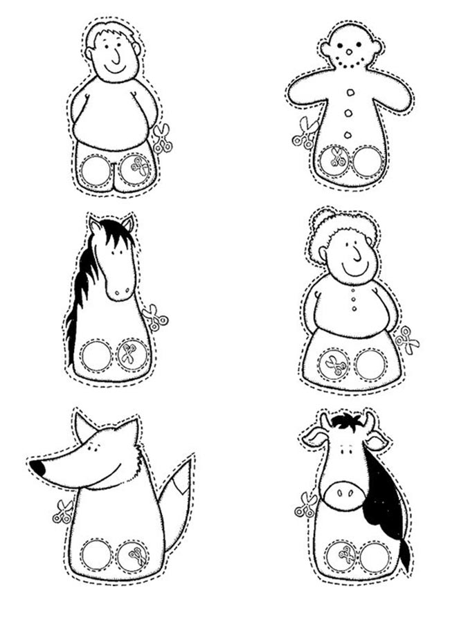 desenhos folclore brasileiro para imprimir