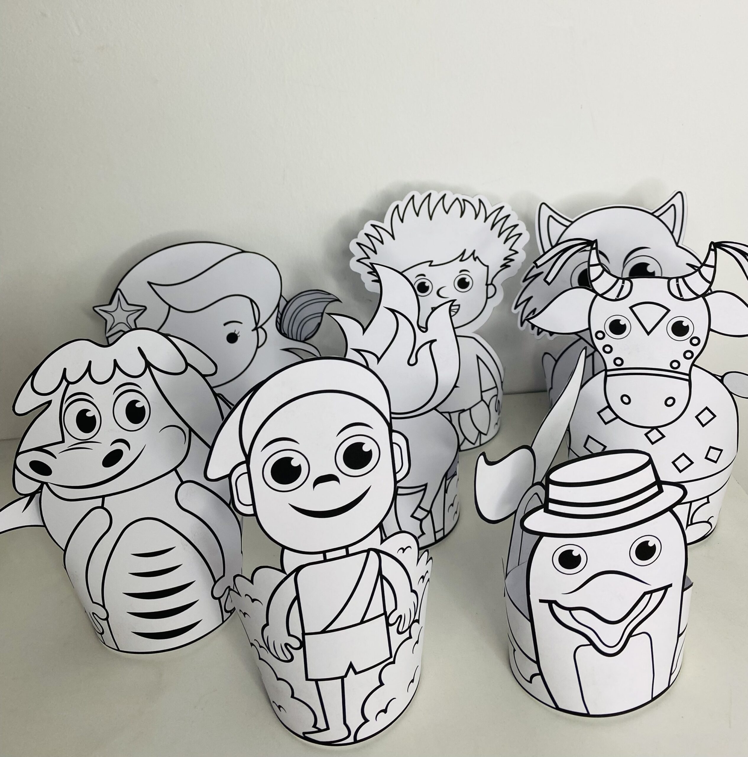 curupira desenho para colorir