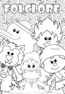 painel coletivo folclore