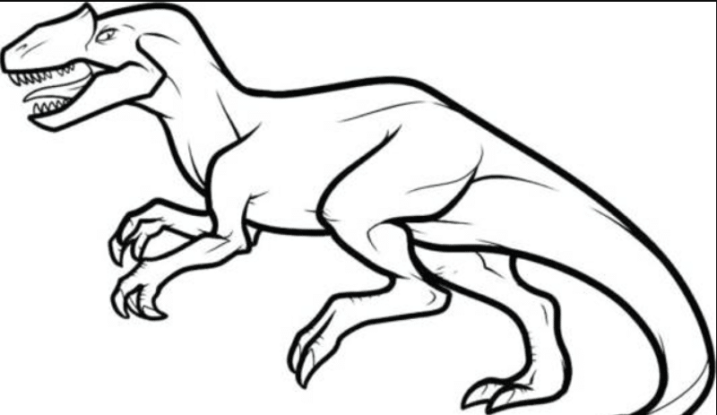 dinossauro para colorir