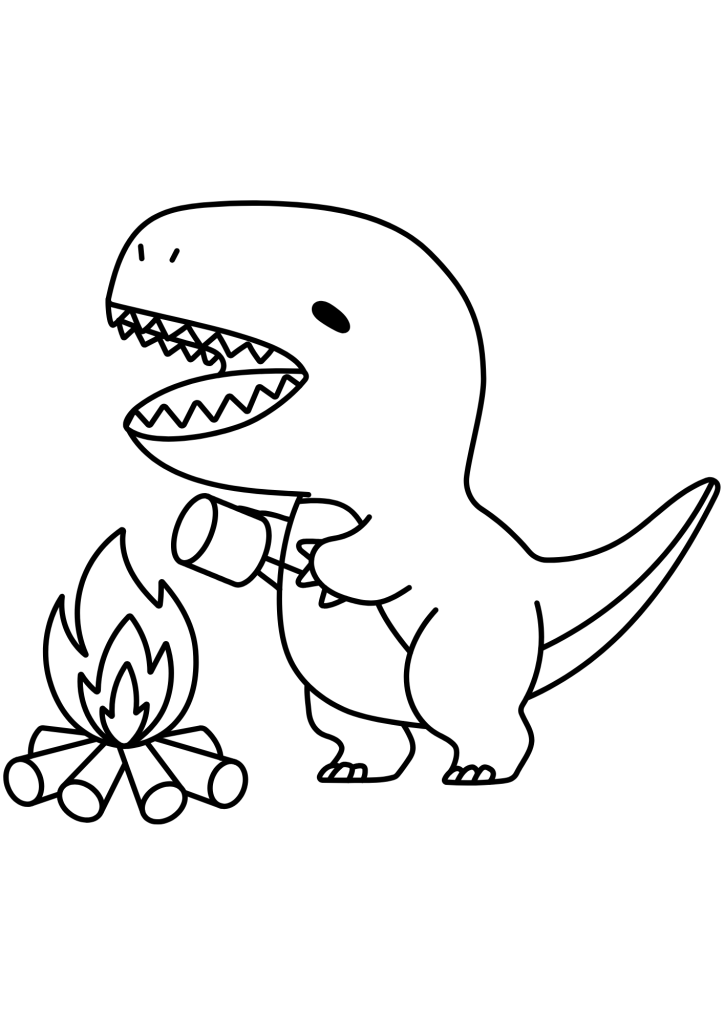 erros comuns ao colorir dinossauros para imprimir