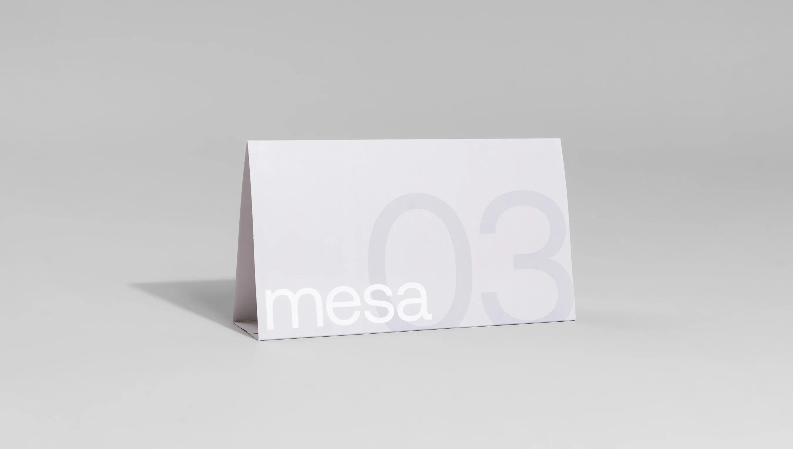 Display de mesa acrílico