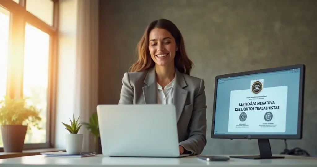 Emitir certidão negativa débitos trabalhistas MEI licitação: faça em 5 min