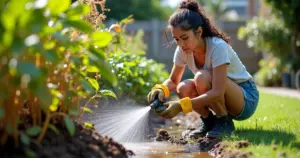 Erros comuns irrigação jardim plantas morrendo: você está afogando suas plantas?