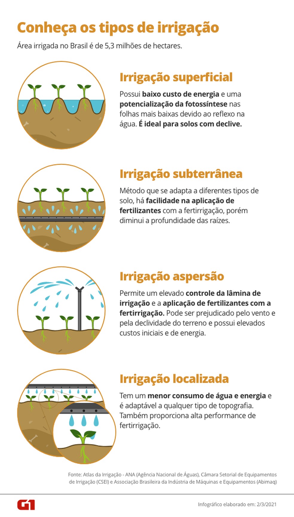 erros comuns na análise da água de irrigação