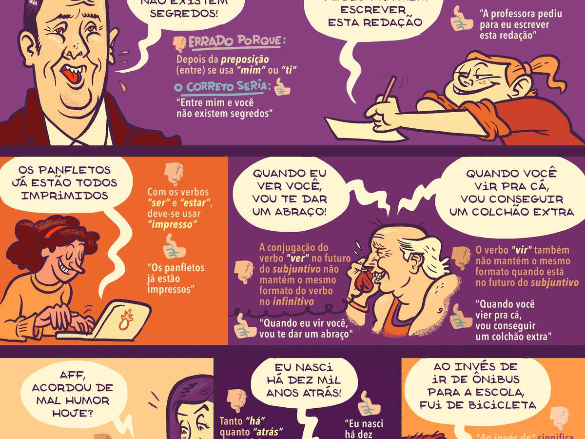 erros comuns professor de idiomas mei
