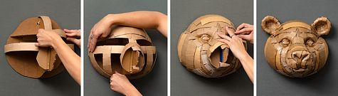 arte sustentável com materiais reutilizados