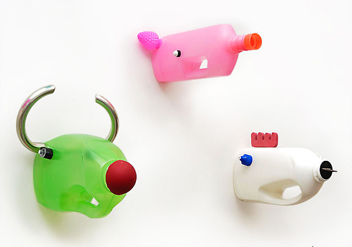 esculturas 3D com papelão