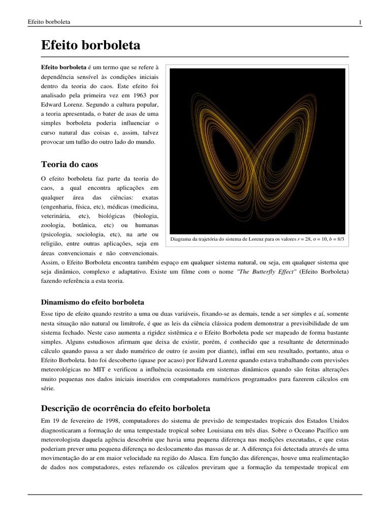 como evitar efeito borboleta negativo decisões