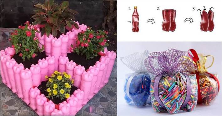 ideias de artesanato com garrafa pet para vender