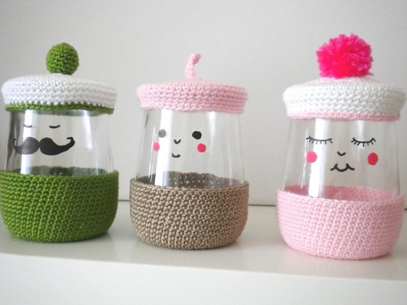 decoração com garrafa pet