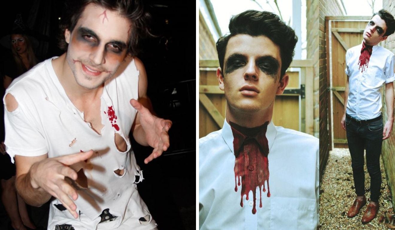 fantasia halloween masculina preta