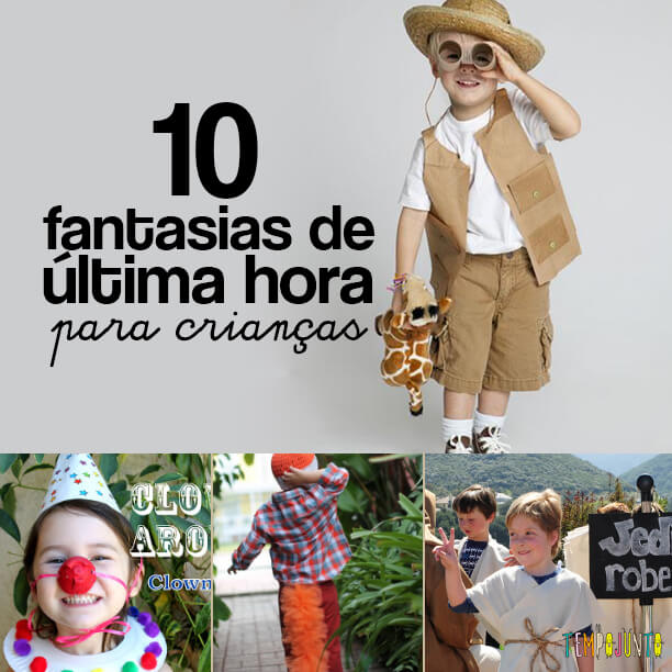 fantasias sustentáveis infantil