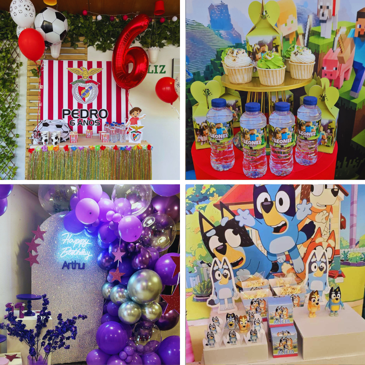 festa de aniversário em casa vs salão de festas