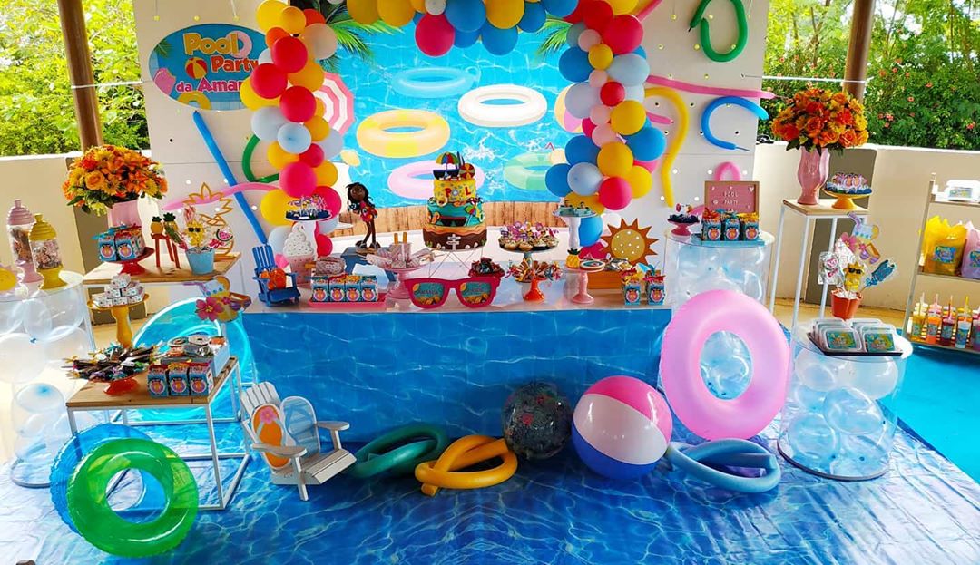 erros comuns ao organizar uma festa infantil na piscina