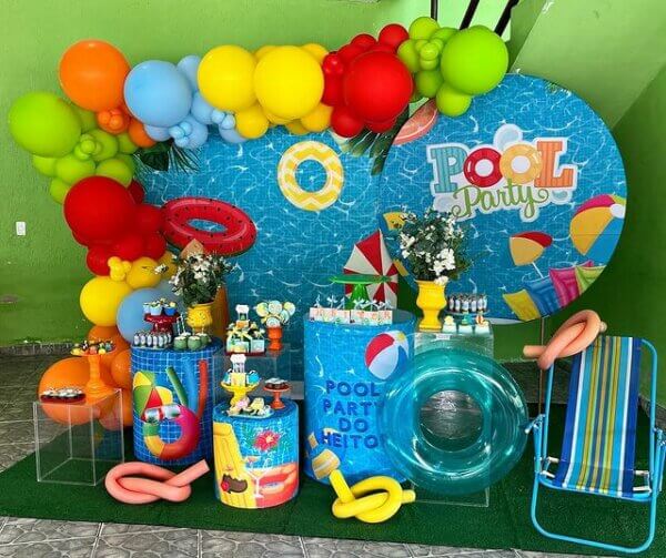 quanto custa organizar uma festa infantil na piscina?
