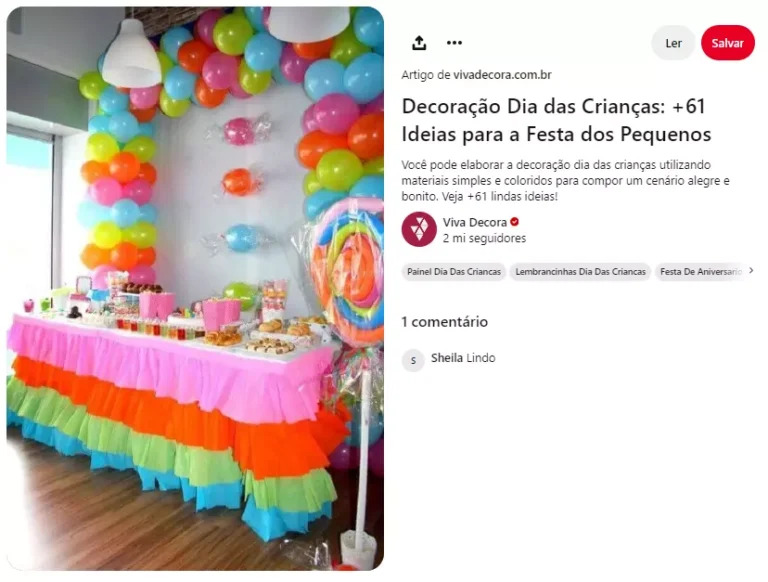 decoração de festa infantil com balões