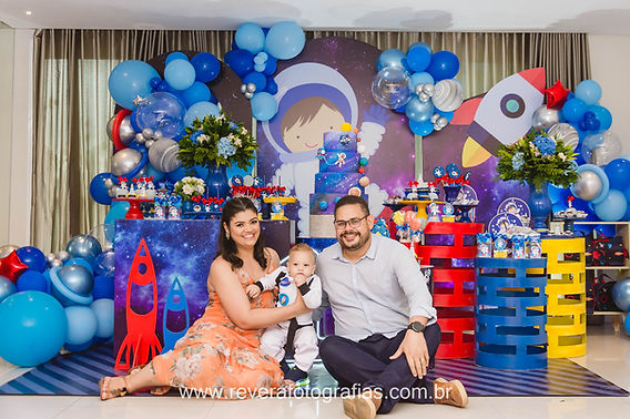 Festa astronauta infantil
