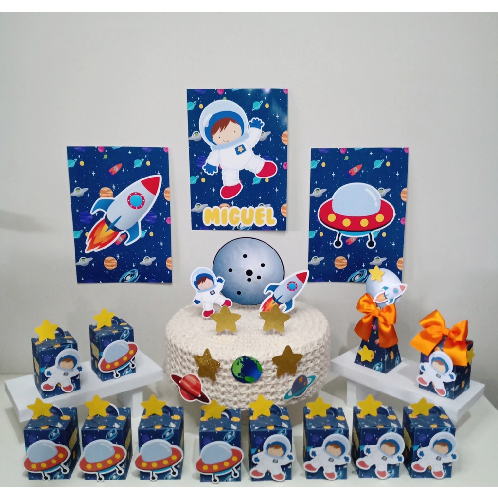Decoração festa astronauta