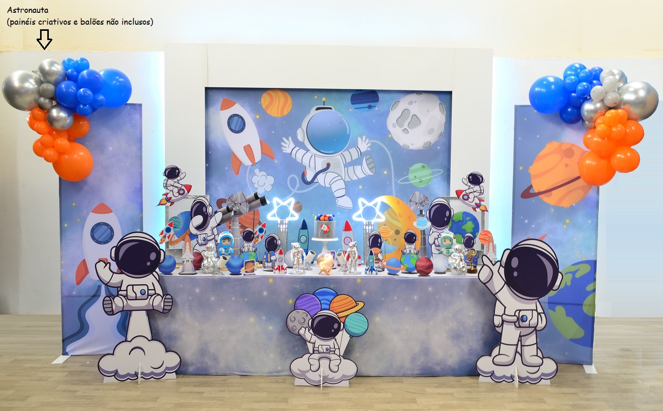 Bolo tema astronauta