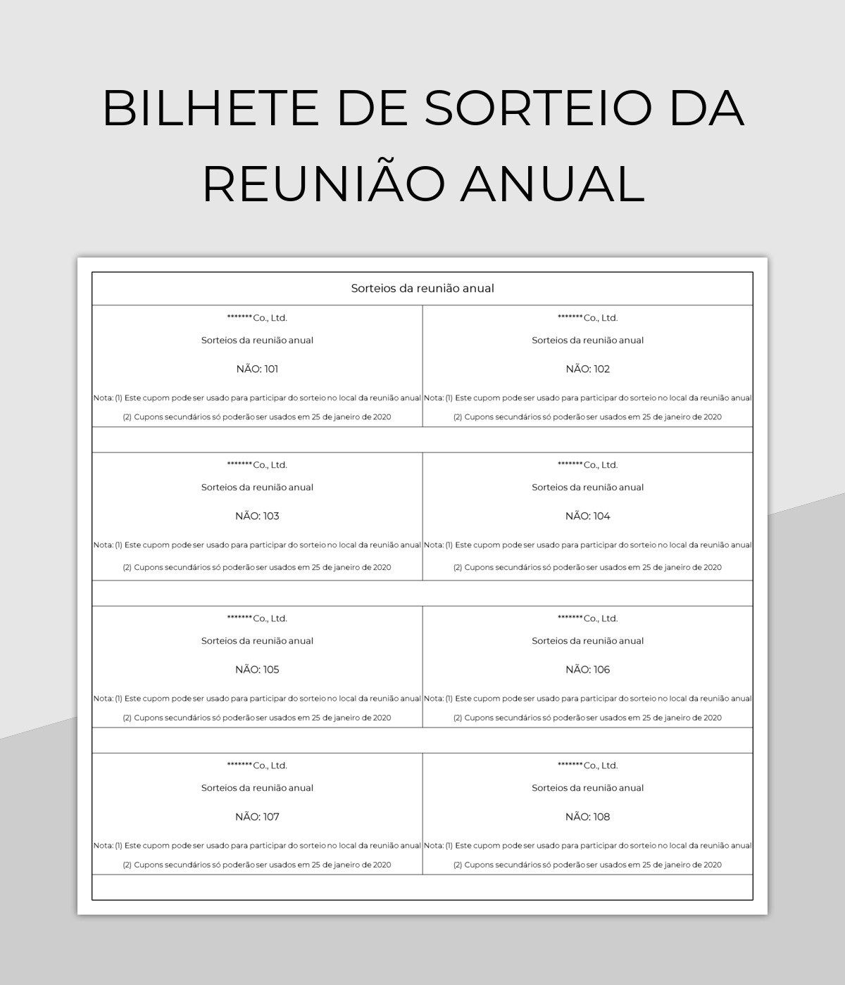 regulamento de sorteio