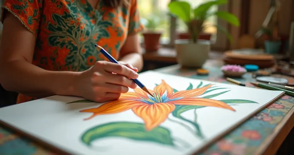 5 Dicas de Flor Desenho Que Transformam Rabisco em Arte Realista