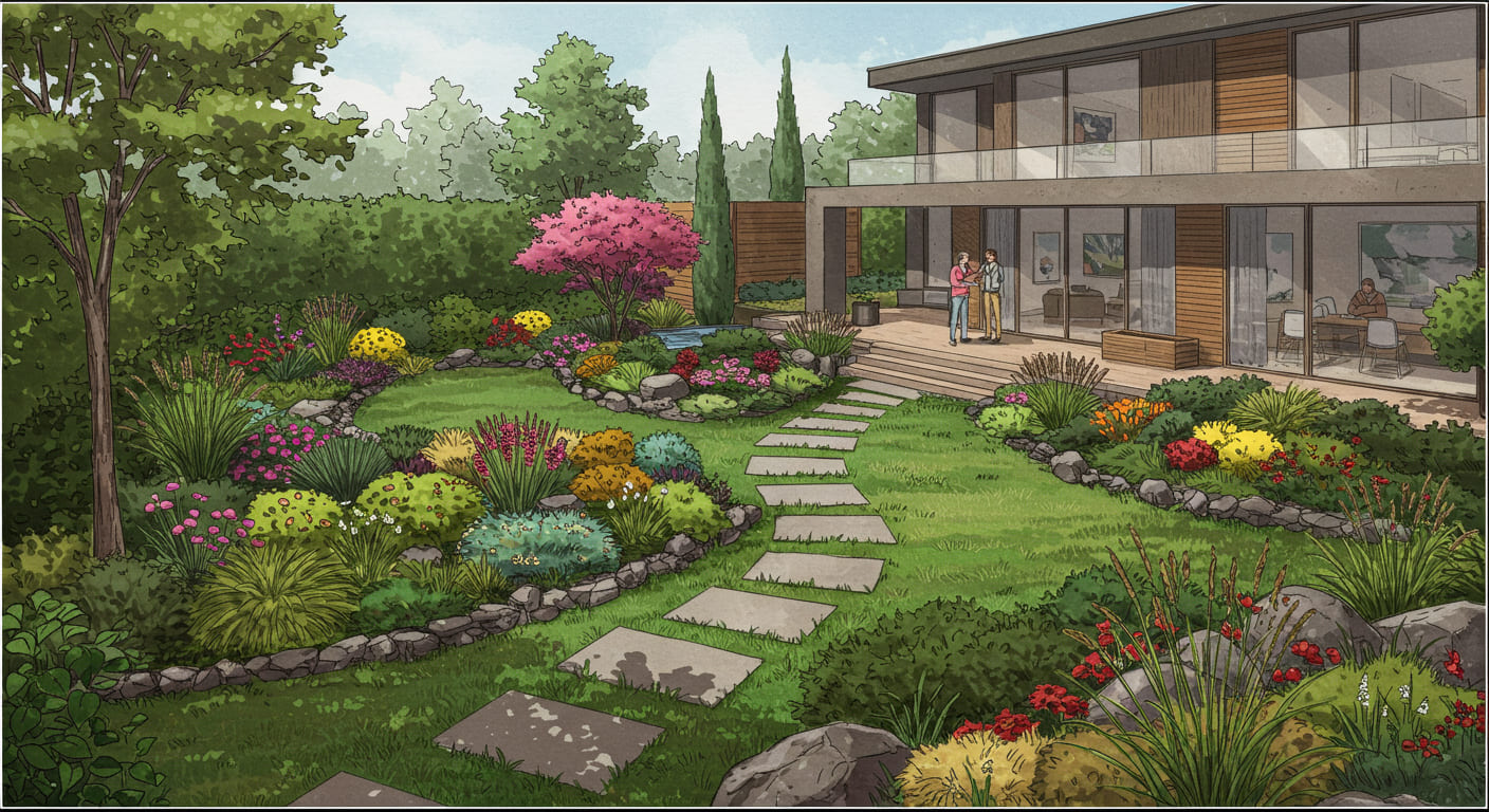 melhores flores para jardim de inverno com pouca luz natural