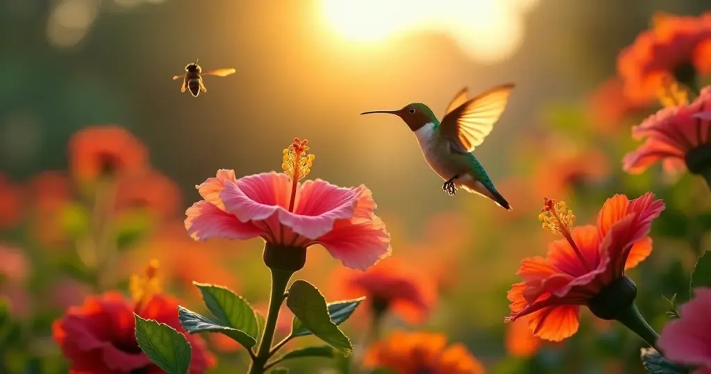 Flores que atraem polinizadores: seu jardim pode produzir 70% mais