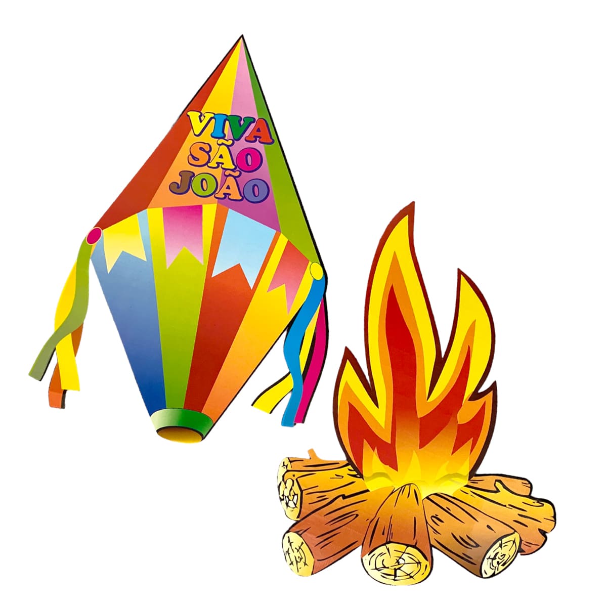ideias de fogueira decorativa para festa junina