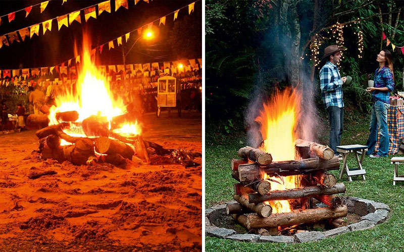 quanto custa uma fogueira decorativa de festa junina