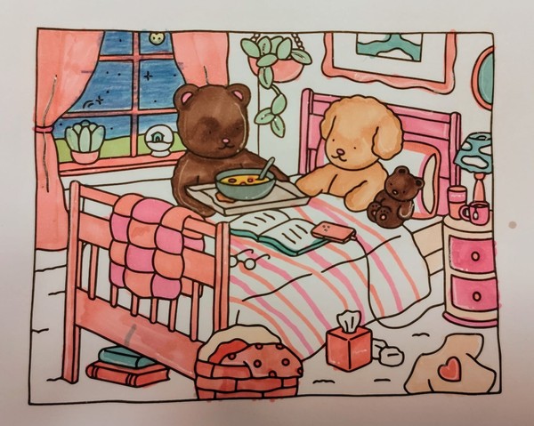 erros comuns ao colorir livros bobbie goods