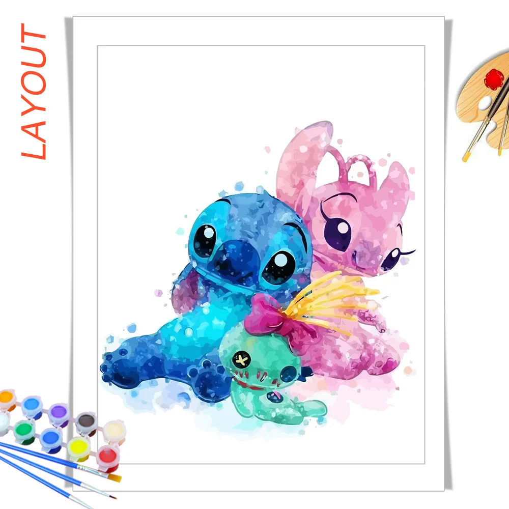 desenho do stitch vs stitch 3d para colorir