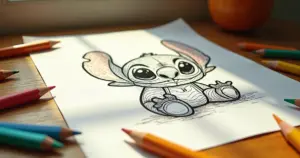 Foto do Stitch para Pintar: Modelos Gratuitos e Dicas de Cores